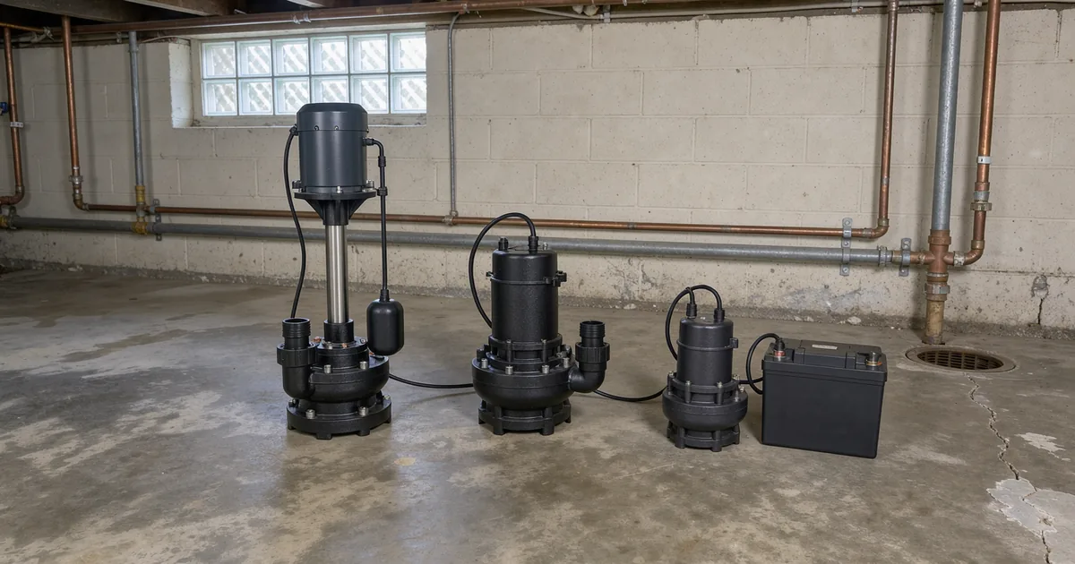Sump Pump Installation and Replacement Cost