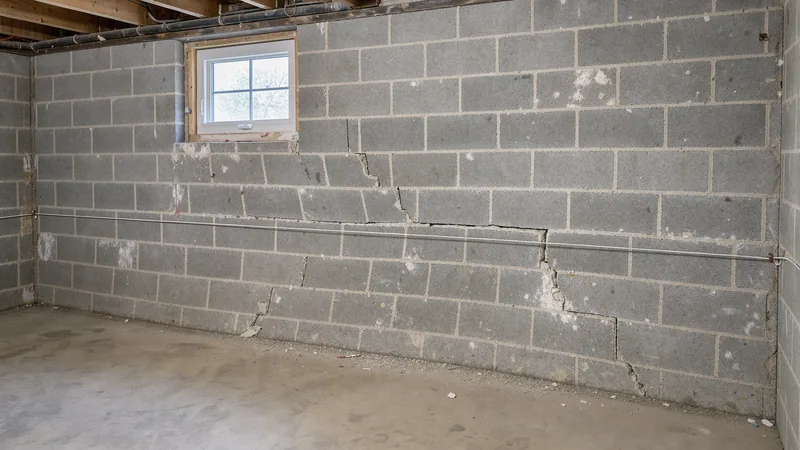 Bowing Wall Repair service in Akron, OH