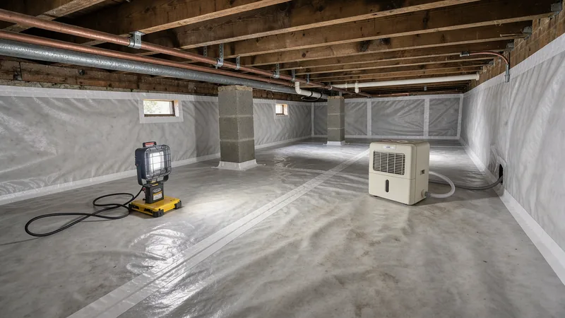 Crawl Space Encapsulation service in Akron, OH
