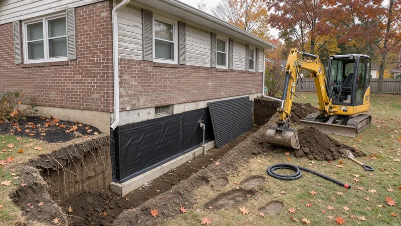 Exterior Waterproofing service in Akron, OH